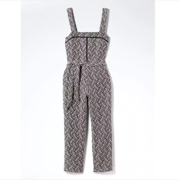 Banana Republic Belted Jumpsuit with Ladder Lace - Picture 3 of 5